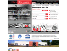 Tablet Screenshot of clubelec.com